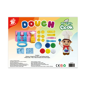 Pâte à modeler amusante non toxique WingArt TBC Factory personnalisée avec un ensemble d'outils pour enfants - Argile éducative colorée à faire soi-même - Product Image 2