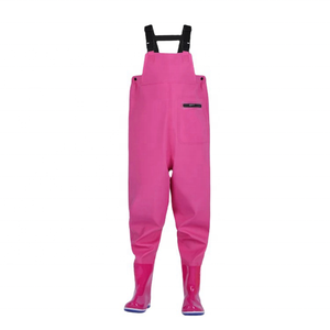 <span class=keywords><strong>Cuissardes</strong></span> de pêche et de sport en PVC imperméables avec poche zippée pour jeunes, enfants, filles, idéales pour la navigation, la plage, la randonnée aquatique et les ruisseaux. - Product Image 1