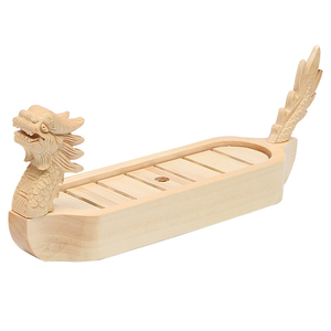 Bandeja de Madera Ecológica Newell para Exhibición de Comida Rápida, Bandeja Grande para Servir <span class=keywords><strong>Sushi</strong></span> con Diseño Decorativo de Dragón - Product Image 4