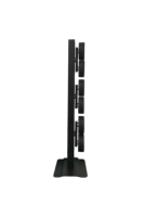 Seis Lámparas Giratorias Retro con Cuerpo de ABS Resistente, Luz Estroboscópica LED RGBW para Pista de Baile, Control DMX512 para Fiestas, Eventos al Aire Libre, Clubes y Escenarios