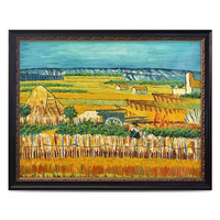 Reproductions de peinture à l'huile peintes à la main de haute qualité 100% du paysage de Van Gogh pour tenture murale