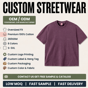 <span class=keywords><strong>T</strong></span>-<span class=keywords><strong>shirt</strong></span> de marque OEM 100% coton <span class=keywords><strong>blanc</strong></span> <span class=keywords><strong>vintage</strong></span> et rétro, lavé à l'eau, uni, à manches courtes, coupe ample, style américain - Product Image 1