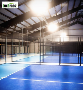 Vente directe d'usine <span class=keywords><strong>de</strong></span> terrains <span class=keywords><strong>de</strong></span> <span class=keywords><strong>padel</strong></span> panoramiques intérieurs haute performance LUXGrass avec finition <span class=keywords><strong>de</strong></span> peinture en poudre galvanisée <span class=keywords><strong>à</strong></span> chaud - Product Image 3