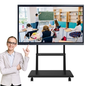 ISO Certified Flat Panel IR Wholesale Price High Quality Smart Touch Screen <b>Interactive</b> Digital Whiteboard for Export - Product Image 1