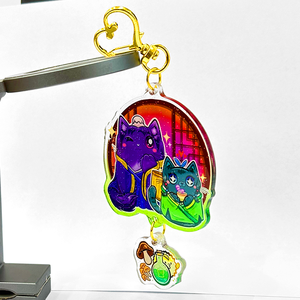 Portachiavi in Acrilico Personalizzato con Foto Incisa al Laser 3D Regalo Promozionale Aziendale - Product Image 5