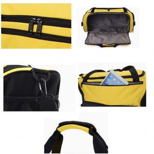 Sac de sport personnalisé à faible MOQ, grand sac à dos multifonctionnel imperméable en Oxford, sac de voyage, sac de sport avec compartiment à chaussures - Product Image 5