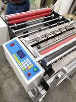 Autocollants en tissu floqué, découpeuse électrique, papier transfert pour film PC, rouleaux de papier transfert, machine de découpe