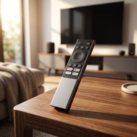 Control Remoto Delgado de 165 mm con Carcasa de ABS para Smart TV Box IPTV, Diseño de Teclas y Firmware Personalizados para Equipos de Hostelería