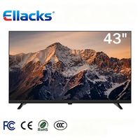 TV Pintar Android 43 Inci Berbingkai dengan Sistem Android 15