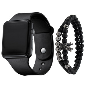 Fabricant vente en gros <span class=keywords><strong>tendance</strong></span> de la mode pour hommes et femmes sport commerce extérieur loisirs étudiant montres électroniques - Product Image 2