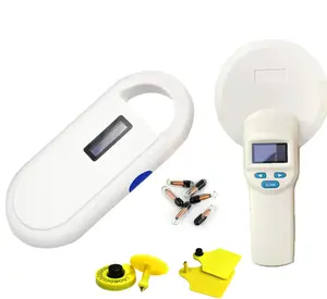 RFID Animal Product Set Em4305 Microchip 860-960mhz Animal Eartag 134.2khz Pet Scanner Reader Cattle Sheep Horses For Animal