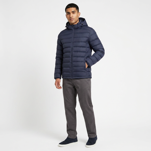 Chaqueta acolchada de talla grande para hombre, chaqueta de invierno unisex personalizada de alta calidad - Product Image 1