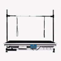 MT MEDICAL Table de toilettage électrique réglable pour grands chiens Table de toilettage professionnelle portable pour animaux de compagnie