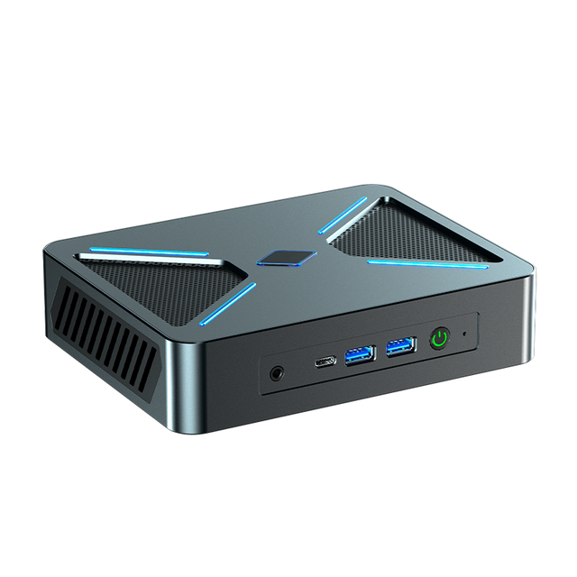 Mini PC 32GB/64GB+512GB/1TB/2TB 4K 120Hz High Refresh Rate 3 Screens Different Displays and Dual Network Ports Mini Computer