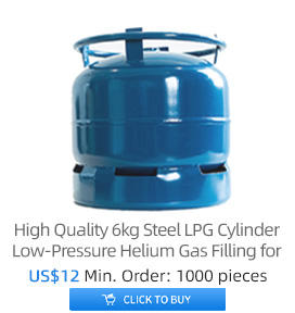 Cilindro de GLP Portátil Recargable de Acero de Baja Presión de 3 kg y 6 kg para Cocinar/Cocina/Camping/Uso en Exteriores - Product Image 4