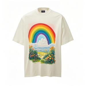 T-shirt Homme Personnalisé avec Logo Sérigraphié Vintage, Manches Courtes, Coupe Classique, 100% Coton, Anti-boulochage, Respirant, Style Décontracté - Product Image 2