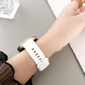 Cinturino in Silicone con Charm 18 20 22mm, Fibbia a Perno, Motivo Ondulato per Smartwatch <span class=keywords><strong>Samsung</strong></span> - Product Image 3