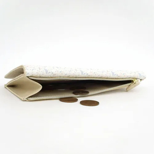 Women's long ladies cute glitter PU leather wallet gradient sequins shiny zipper <b>sealing</b> <b>waterproof</b> polyester lining - Product Image 4