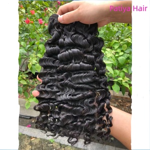 Fabricant de tissages capillaires naturels : Cheveux vierges malaisiens Remy bouclés non traités, style beauté bouclée, origine Birmanie - Product Image 2