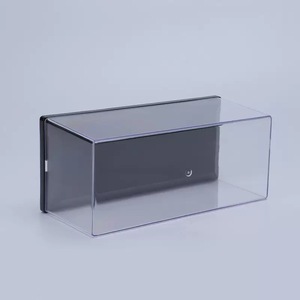 Minh bạch cao nhựa trường hợp rõ ràng chống bụi hộp hiển thị 1:18 quy mô mô hình xe kệ - Product Image 4