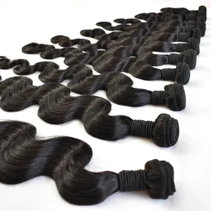 Dubbele Inslag Hair Extensions Body Wave Weven Topkwaliteit Haarinslag Leveranciers