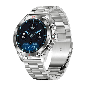 <span class=keywords><strong>Smartwatch</strong></span> NX1 Pro <span class=keywords><strong>con</strong></span> cinturini <span class=keywords><strong>in</strong></span> <span class=keywords><strong>acciaio</strong></span> inossidabile, schermo AMOLED rotondo, cardiofrequenzimetro, chiamate Bluetooth, fitness tracker, <span class=keywords><strong>orologio</strong></span> intelligente per uomo e donna - Product Image 1