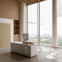 Nouveau mobilier de bureau moderne Poste de travail Conception de bureau Directeur exécutif de bureau
