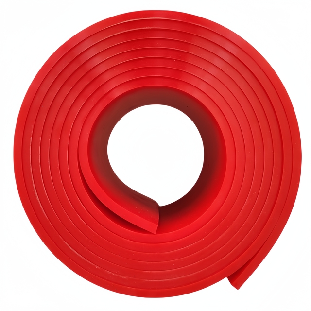 Wear-Resistant Non-Slip Polyurethane Rubber Strip for Wire Saw Machine Injection Molding Plastic Parts Custom Cutting Processing