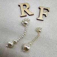 Vente en gros de perles rondes tendances Accessoires floraux Boutons en perles pour la décoration de vêtements Accessoires de couture
