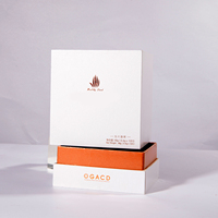 Boîte cadeau personnalisée en carton écologique pour flacon de parfum, avec doublure en carton, EVA blanc et pelliculage mat velours