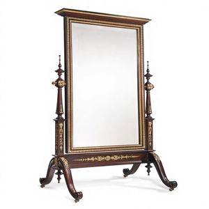 Premium Stainless Steel Wall <b>Mirror</b> Modern Traditional Decorative <b>Mirror</b> for Bathroom, Living Room & Entryway - Product Image 1