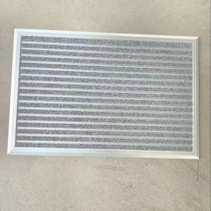 Non-Slip Front <strong>Door</strong> Outdoor Entrance Matting Aluminum Alloy Floor Mat Custom Aluminum <strong>Door</strong> Mats Commercial Residential Entry - Product Image 1