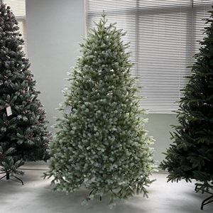 Arbre de noël artificiel <span class=keywords><strong>en</strong></span> <span class=keywords><strong>sapin</strong></span> de 150cm, 180cm, 210cm, matériau PE complet, <span class=keywords><strong>sapin</strong></span> de noël artificiel avec support <span class=keywords><strong>en</strong></span> <span class=keywords><strong>bois</strong></span>, pour le marché de l'ue - Product Image 2
