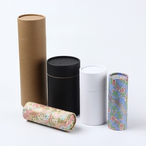 Biodegradable Cylinder <b>Cardboard</b> <b>Tube</b> Kraft Paper Cosmetic Container for Lipstick, Deodorant, Sunscreen & Lip Balm Packaging - Product Image 6