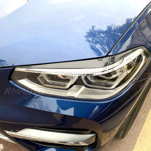 For BMW X3 X4 G01 G02 2018+ Body Kit Auto <b>Head</b> Light Lamp Eyelids Eyebrow Headlight Decoration Car <b>Styling</b> Trim Accessories - Product Image 3