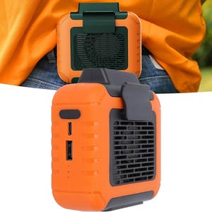 Ventilador Portátil de Cintura de 6000mAh, 3 Velocidades, Flujo de Aire Potente, Manos Libres, Ventilador de Cuello para Senderismo al Aire Libre, Batería Recargable - Product Image 1