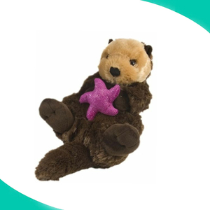 Custom factory 100% fatto a mano morbido peluche vedere animale giocattoli lontra di mare peluche giocattoli di peluche - Product Image 3