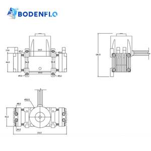Bodenflo taşınabilir tıbbi emme vakum pompası yüksek akış 20L/40L/60L/70L 24V/12VDC BLDC elektrik PWM pistonlu pompa yapısı ile - Product Image 3