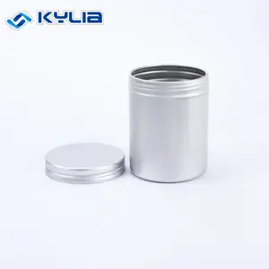 Polish Thread Custom Round Aluminum Can Metal Small Tin Paint Aluminum Can