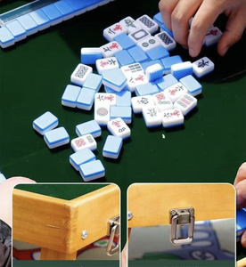 Table de <span class=keywords><strong>Mahjong</strong></span> pliable et mobile RTS, automatique, pour 4 joueurs, résistante à l'eau, pour le divertissement en casino - Product Image 4