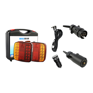 Feu <span class=keywords><strong>arrière</strong></span> magnétique <span class=keywords><strong>sans</strong></span> <span class=keywords><strong>fil</strong></span> à LED pour <span class=keywords><strong>remorque</strong></span>, neuf, avec signalisation d'avertissement et de freinage pour camion - Product Image 6