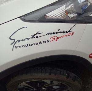 Adesivi per <span class=keywords><strong>Auto</strong></span> lampada riflettente sopracciglio accattivante stile sportivo <span class=keywords><strong>Auto</strong></span> da corsa Decor vinile grafica Car Styling - Product Image 3