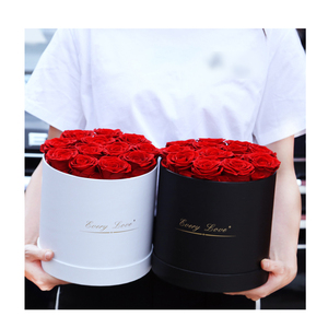 Rose éternelle 1 pièce, fausse fleur, pour la saint-valentin, pour un cadeau de mariage, plantes conservées dans une boîte - Product Image 5