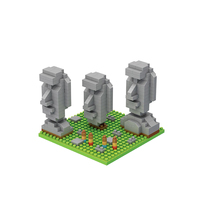 NUEVOS Regalos para Fiestas Infantiles, Mini Bloques de Construcción de Edificios Famosos del Mundo, Juegos de Juguetes, Regalos de Cumpleaños, Kits de Bloques de Construcción Micro Nano