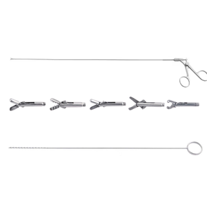 Ensemble d'hystéroscopie opératoire d'instruments chirurgicaux à bas <span class=keywords><strong>prix</strong></span> et de bonne qualité, pince d'opération flexible - Product Image 1