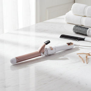 Fer à boucler sans fil professionnel rotatif en céramique électrique PTC portable à <span class=keywords><strong>petit</strong></span> diamètre pour cheveux fins - Product Image 4