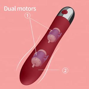 Mini vibromasseur personnel à double moteur, stimulateur du point G, jouet sexuel pour femme, <span class=keywords><strong>simulateur</strong></span> <span class=keywords><strong>clitoridien</strong></span> - Product Image 2
