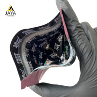 Sceau imprimé personnalisé 3.5g 28g 1oz 1lb alimentaire Doypack Pochette debout anti-odeur Emballage en plastique Sacs zip-lock en mylar
