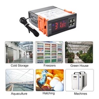 Contrôleur de température numérique LED STC-3000 Thermostat Thermorégulateur Incubateur 12V 24V 110V 220V Chauffage Refroidissement Thermorégulateur