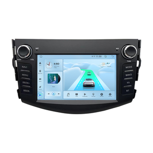 7 inch không dây Carplay đài phát thanh tự động GPS navigation <span class=keywords><strong>Android</strong></span> 13 đa phương tiện Máy nghe nhạc MP3 DSP cho TOYOTA 8 core 4GB 64GB cho RAV cảm ứng - Product Image 1